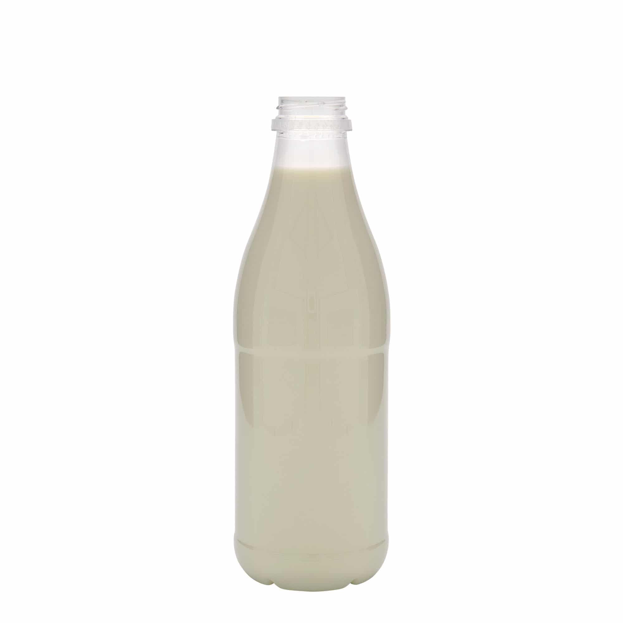 1000 ml PET butelis „Milk and Juice“, plastikas, uždaromas: 38 mm