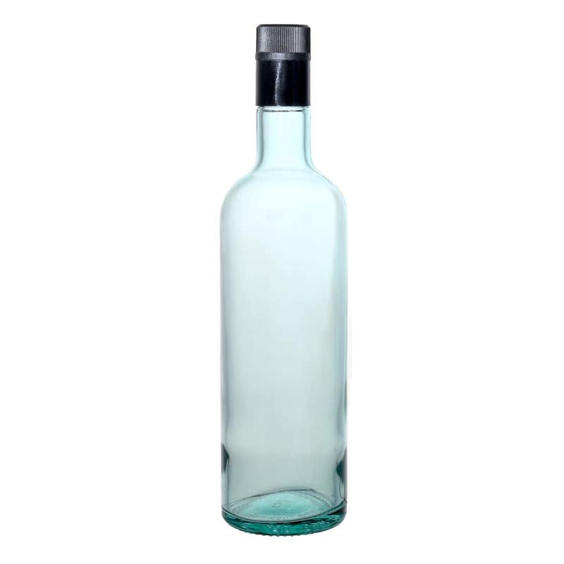 750 ml acto / aliejaus butelis „Willy New“, stiklas, šviesiai žalios spalvos, uždaromas: DOP