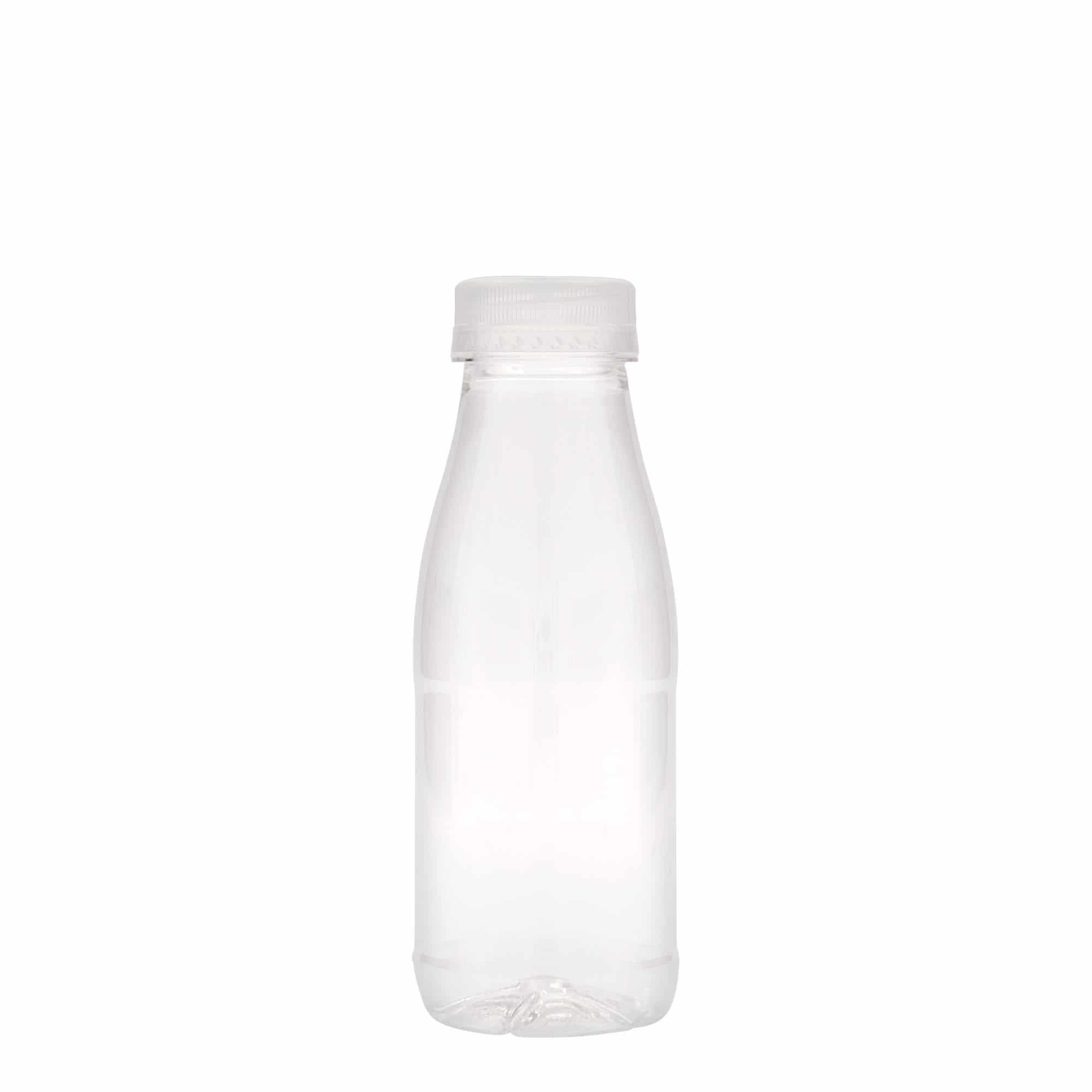 330 ml PET butelis „Milk and Juice“, plastikas, uždaromas: 38 mm