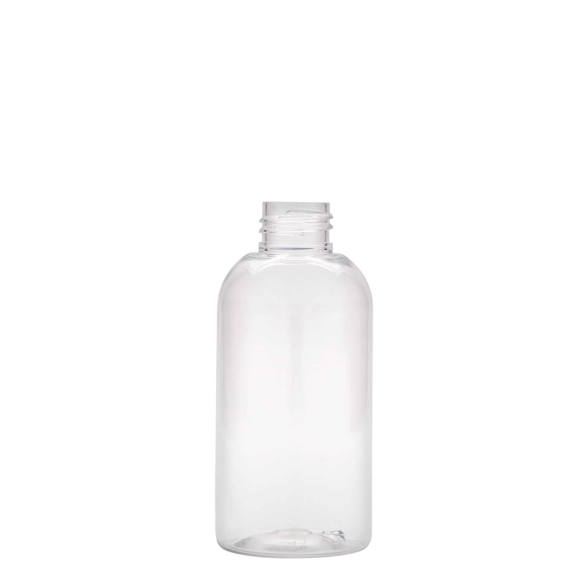 150 ml PET butelis „Boston“, plastikas, uždaromas: GPI 24/410