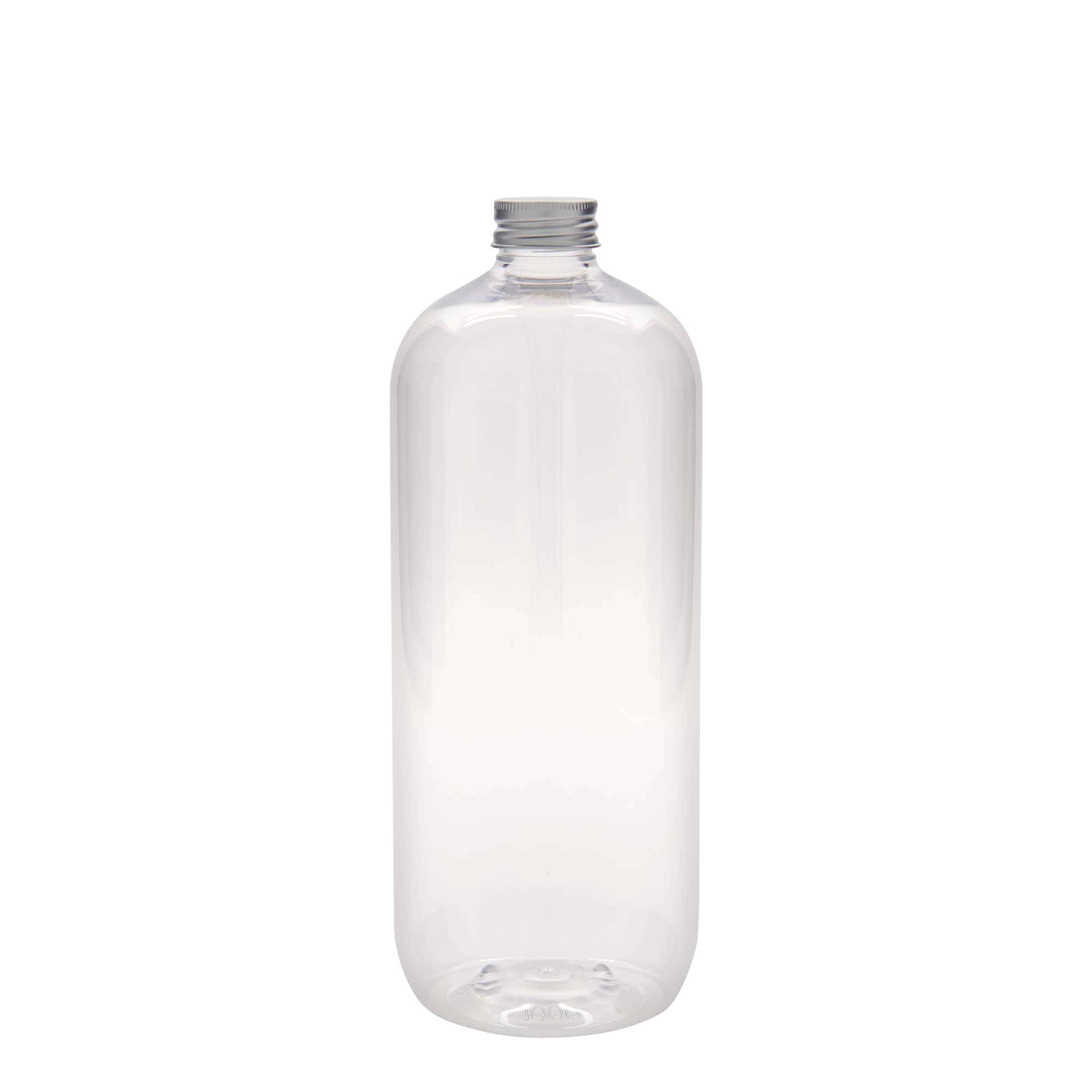 1000 ml PET butelis „Boston“, plastikas, uždaromas: GPI 28/410