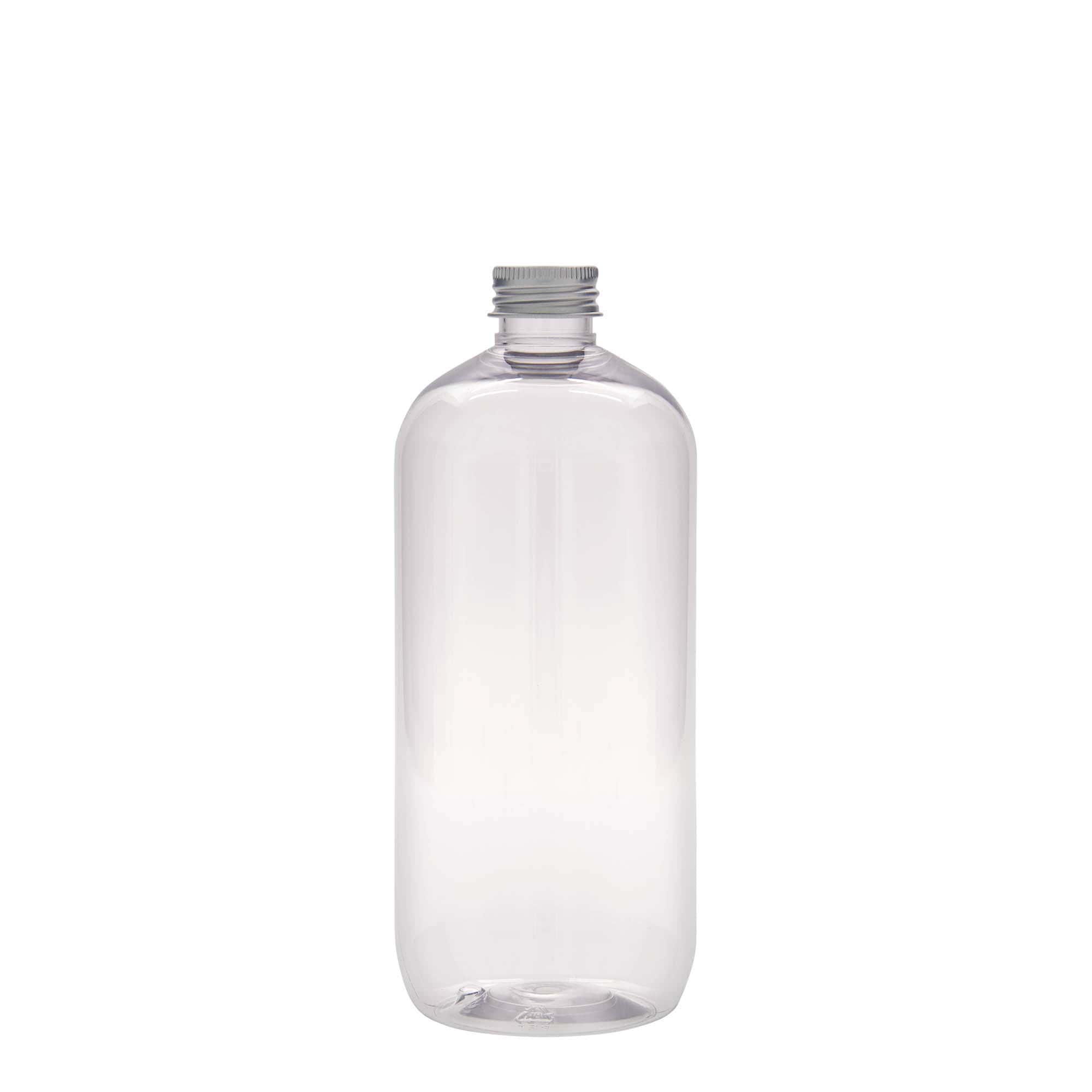 500 ml PET butelis „Boston“, plastikas, uždaromas: GPI 24/410