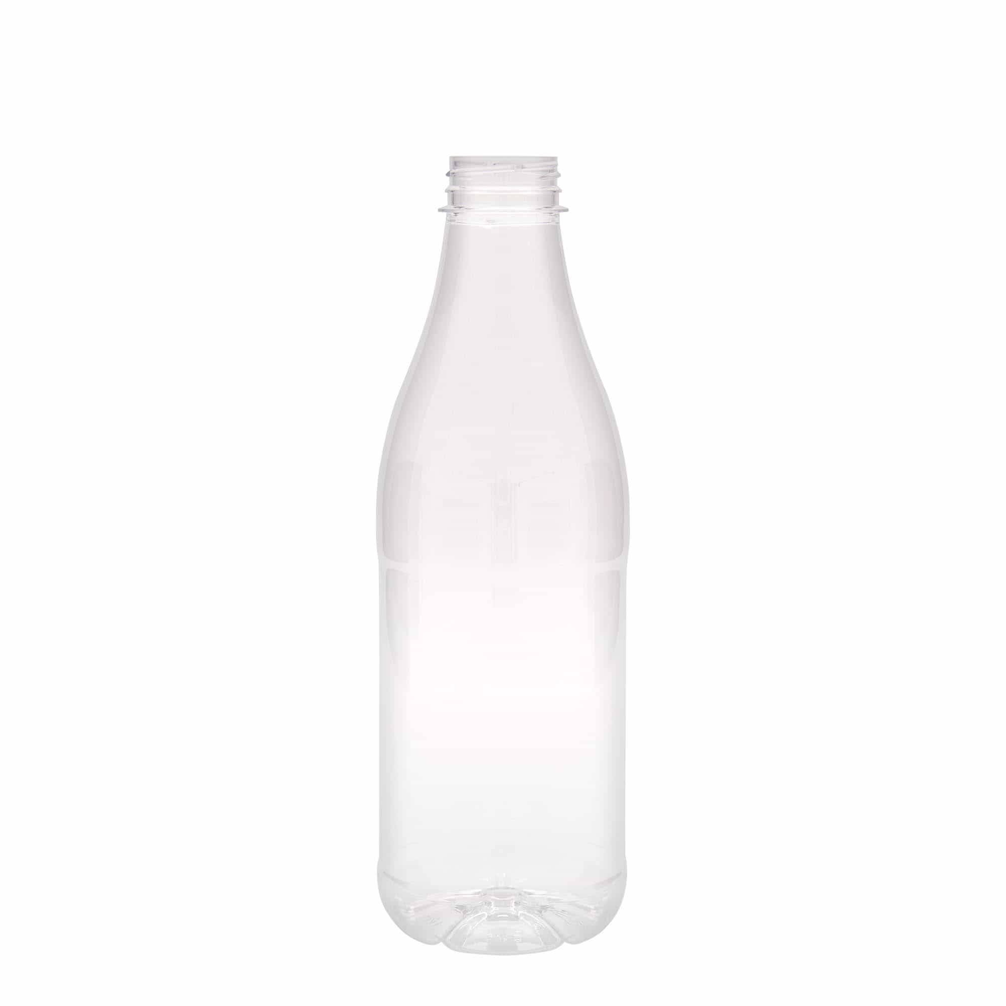 1000 ml PET butelis „Milk and Juice“, plastikas, uždaromas: 38 mm