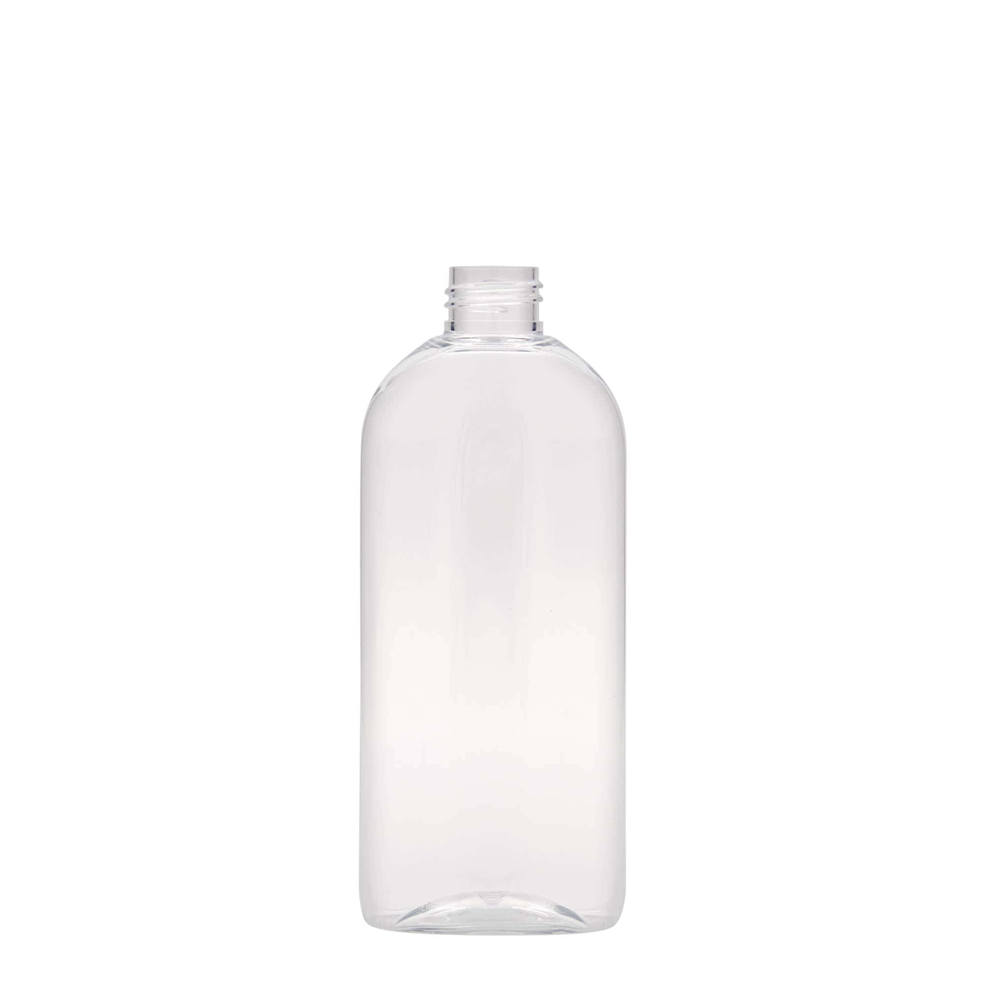 250 ml PET butelis „Iris“, ovalo formos, plastikas, uždaromas: GPI 24/410