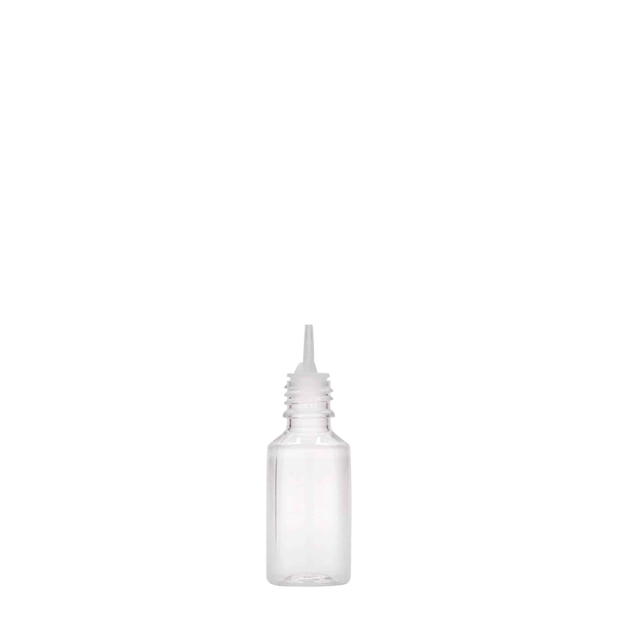 10 ml PET butelis „E-Liquid“ su apsauga nuo vaikų ir klastojimo, plastikas, uždaromas: Užsukamu dangteliu