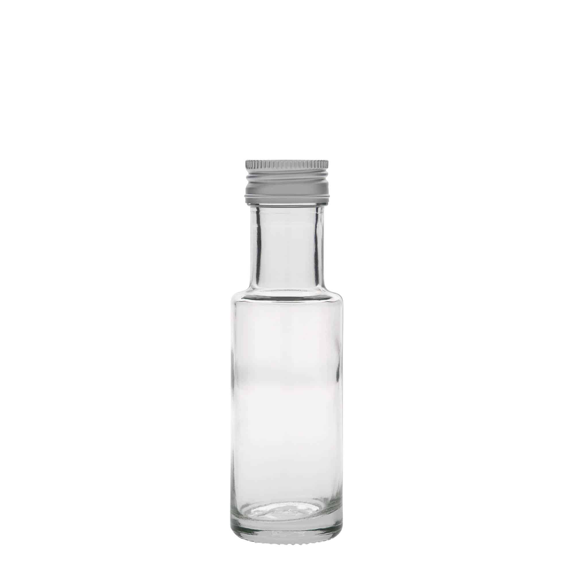 100 ml stiklo butelis „Dorica“, uždaromas: PP 31,5