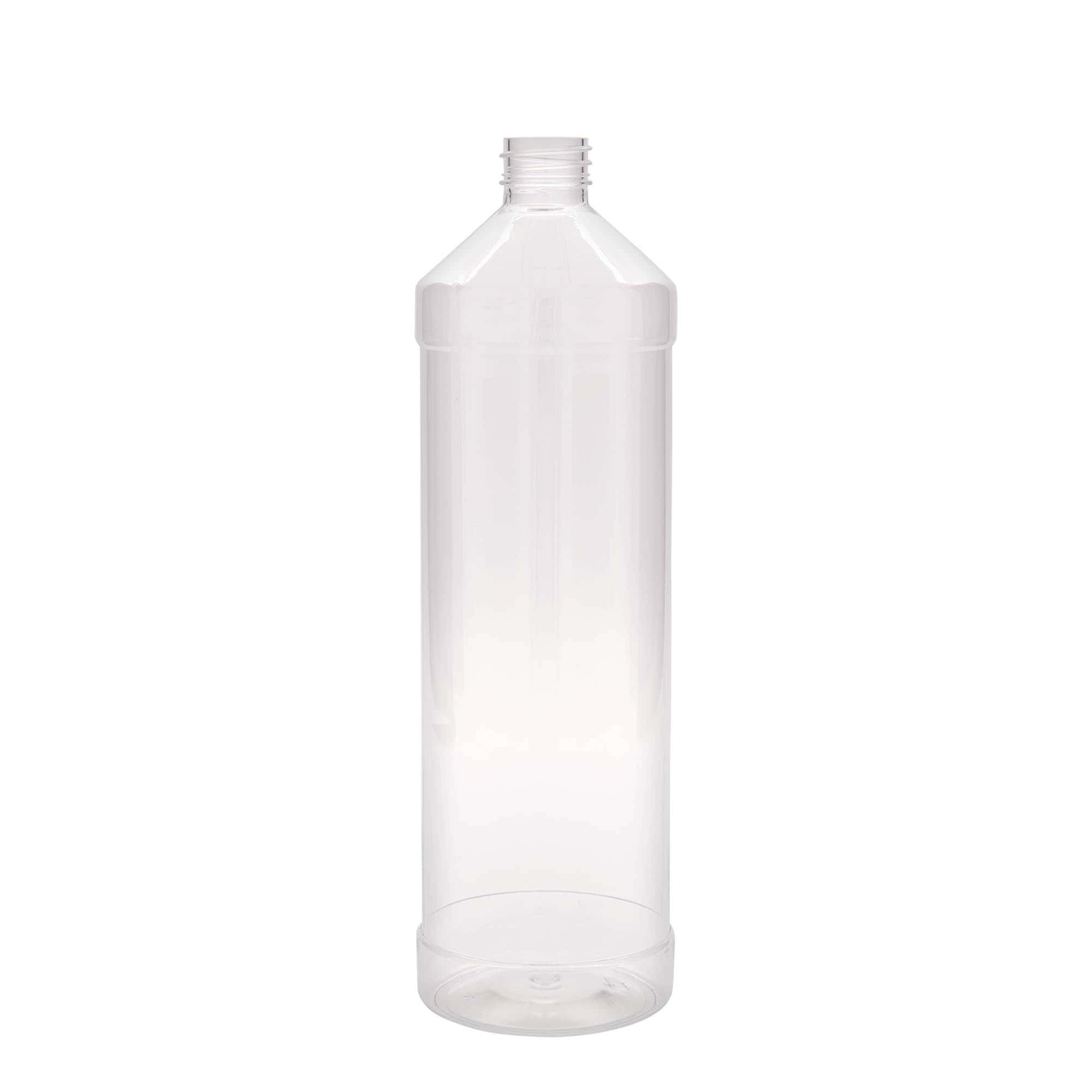 1000 ml PET butelis „Everytime“, plastikas, uždaromas: GPI 28/410