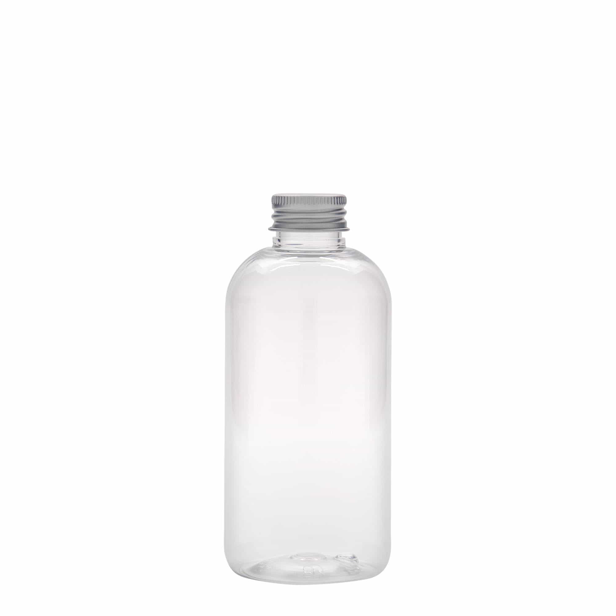 200 ml PET butelis „Boston“, plastikas, uždaromas: GPI 24/410