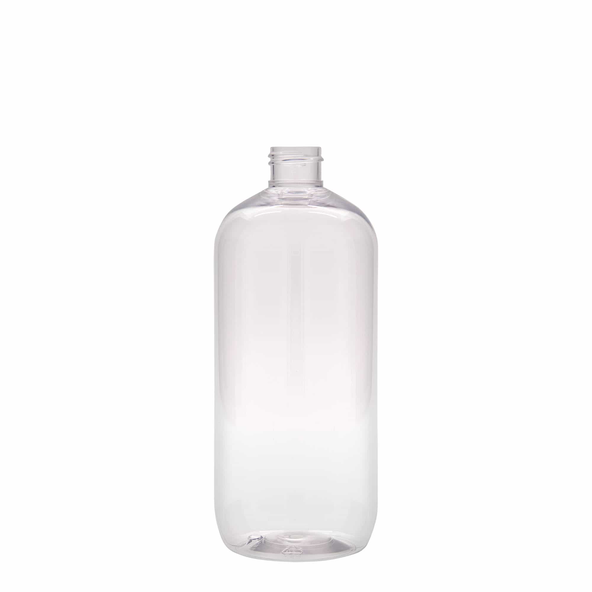 500 ml PET butelis „Boston“, plastikas, uždaromas: GPI 24/410