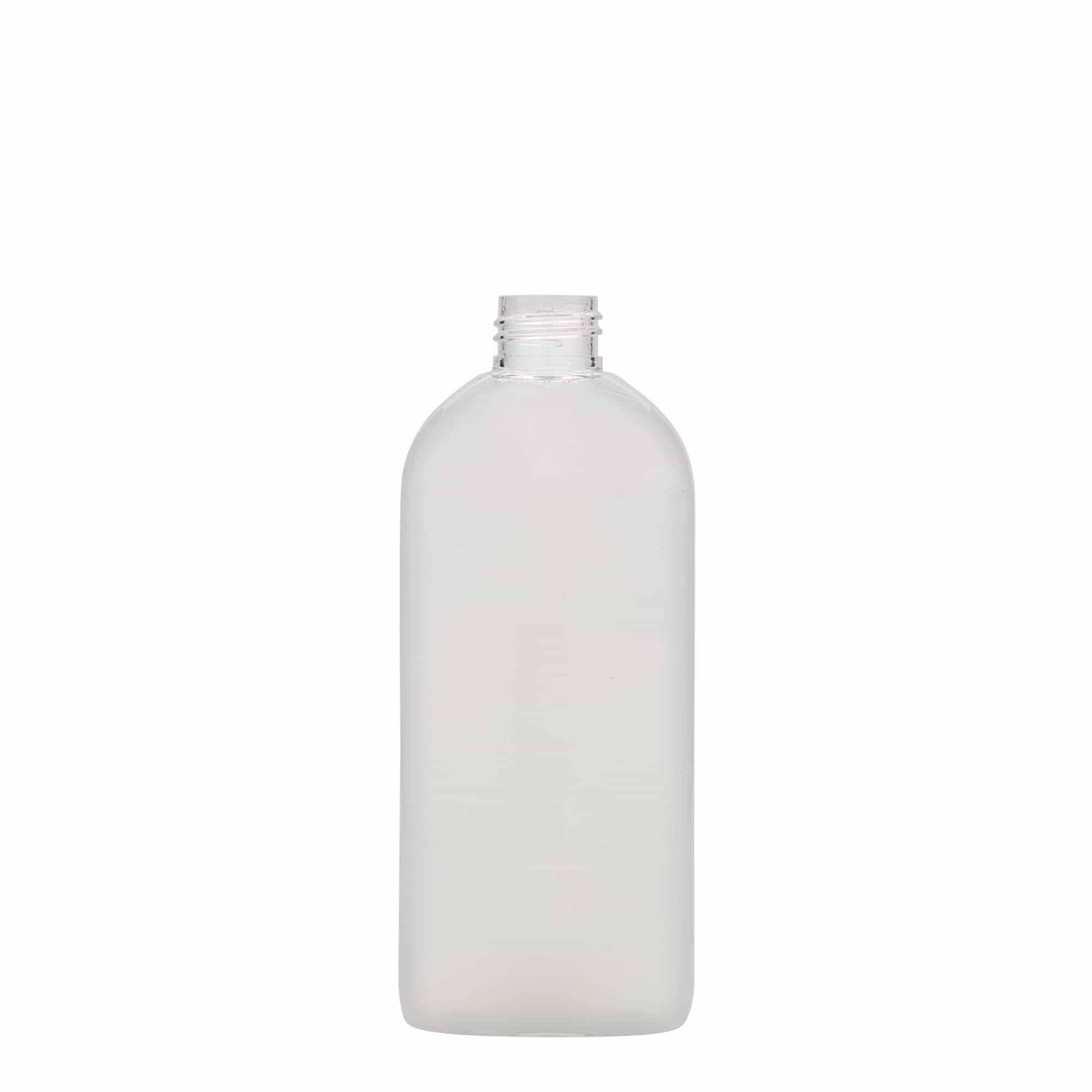 250 ml PET butelis „Iris“, ovalo formos, plastikas, uždaromas: GPI 24/410