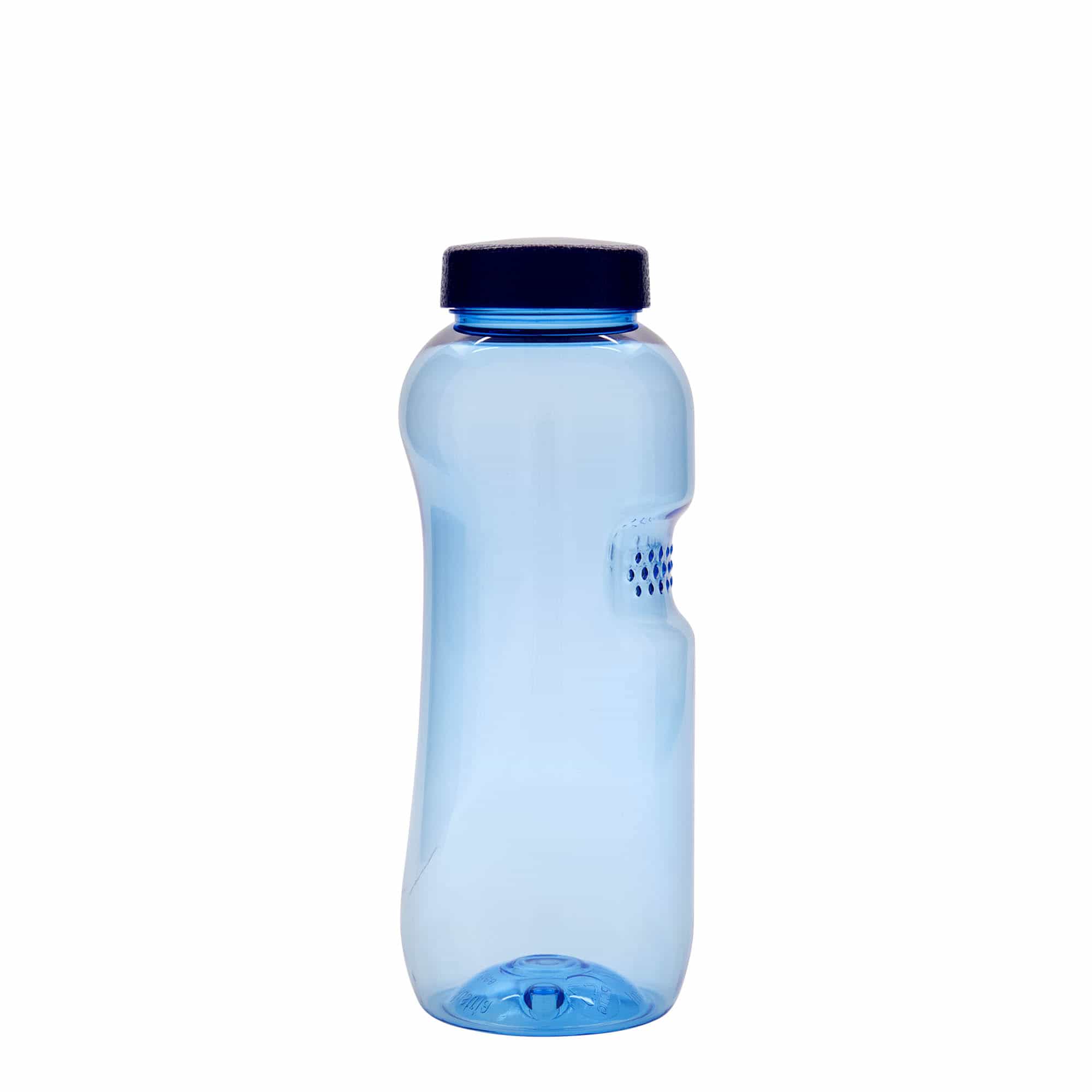 500 ml PET gertuvė „Kavodrink“, plastikas, mėlynos spalvos