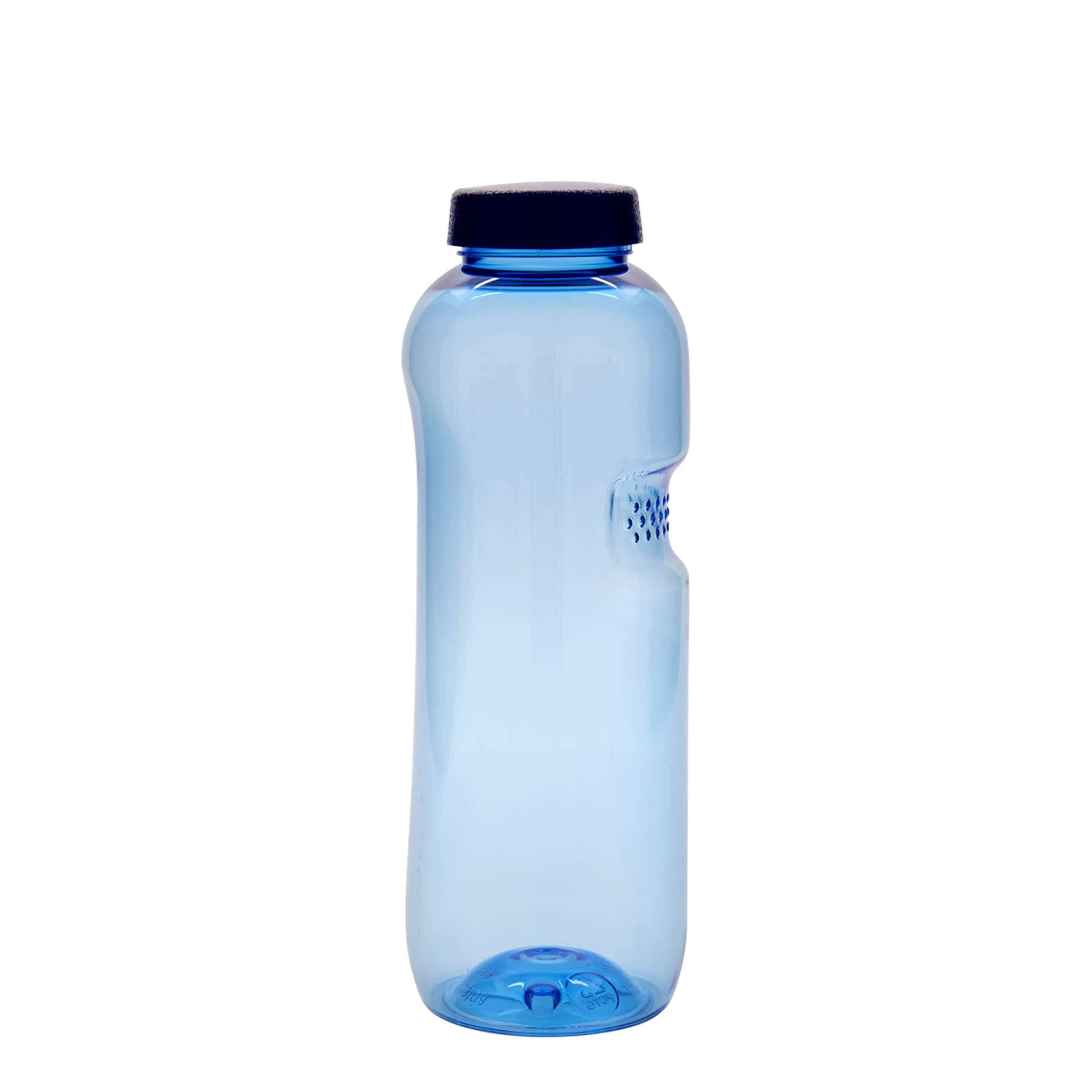 750 ml PET gertuvė „Kavodrink“, plastikas, mėlynos spalvos